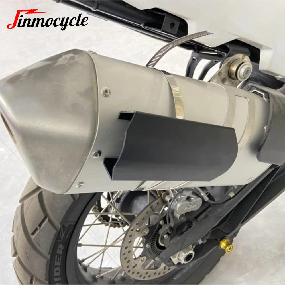 For Honda CRF1000L/CRF1100L Sport CRF 1100L ADV Motorcycle Universal Exhaust Heat Shield Muffler Protector Inferno Heat Shield