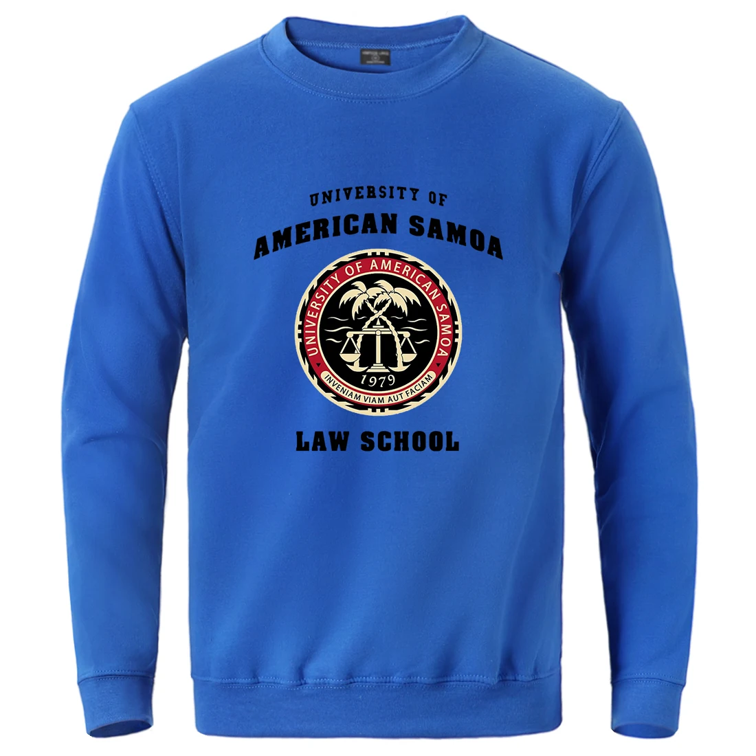 University Of American Samoa Law School Women Sweatwear Basic Comfortable Sweatshirts Creativity Sports Loose Female Pullovers