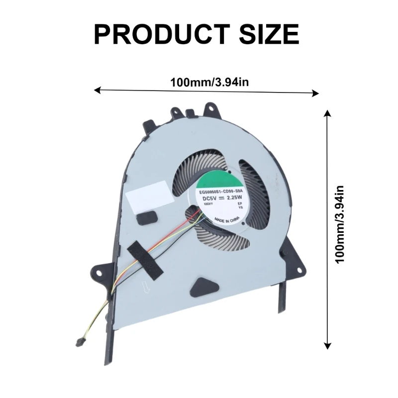 Substituição Laptop CPU Radiadores laptop laptop fã resfriamento