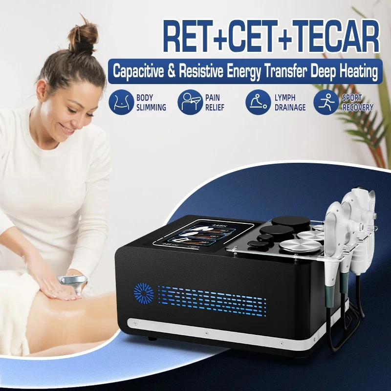 

Профессиональный 448K высокочастотный RET CET термотерапия Tecar RF лифтинг устройство для похудения для глубокого ухода физическое лечение