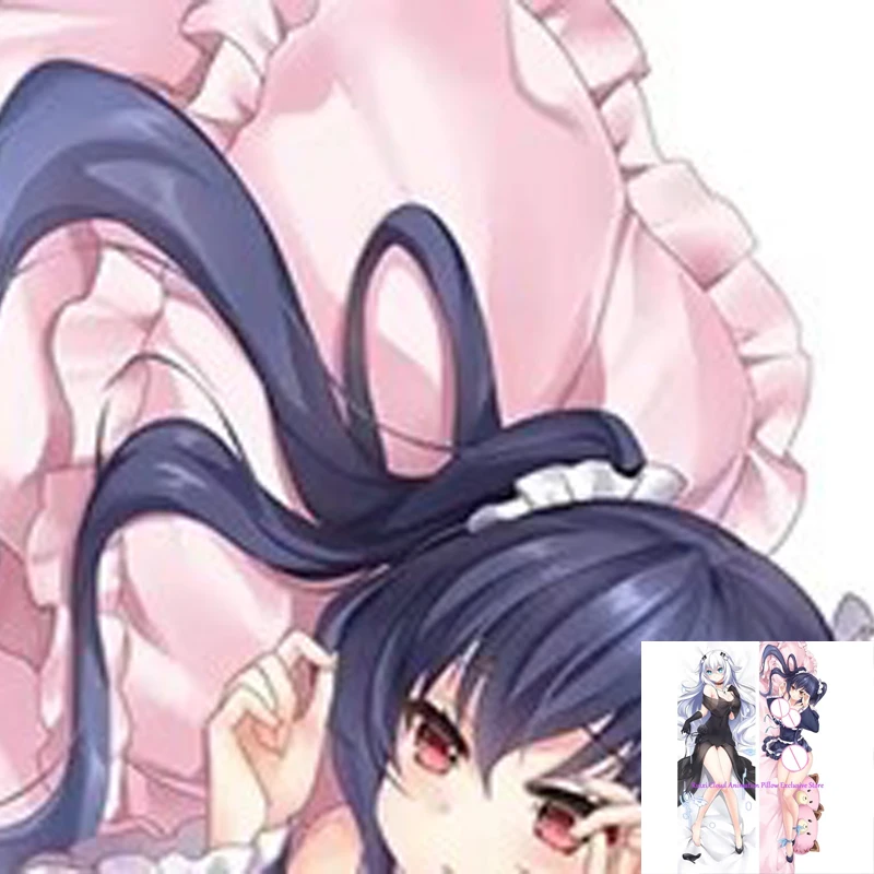 

Dakimakura Anime Pillow Cover Noire Double Sided Print 2Way Cushion Gifts