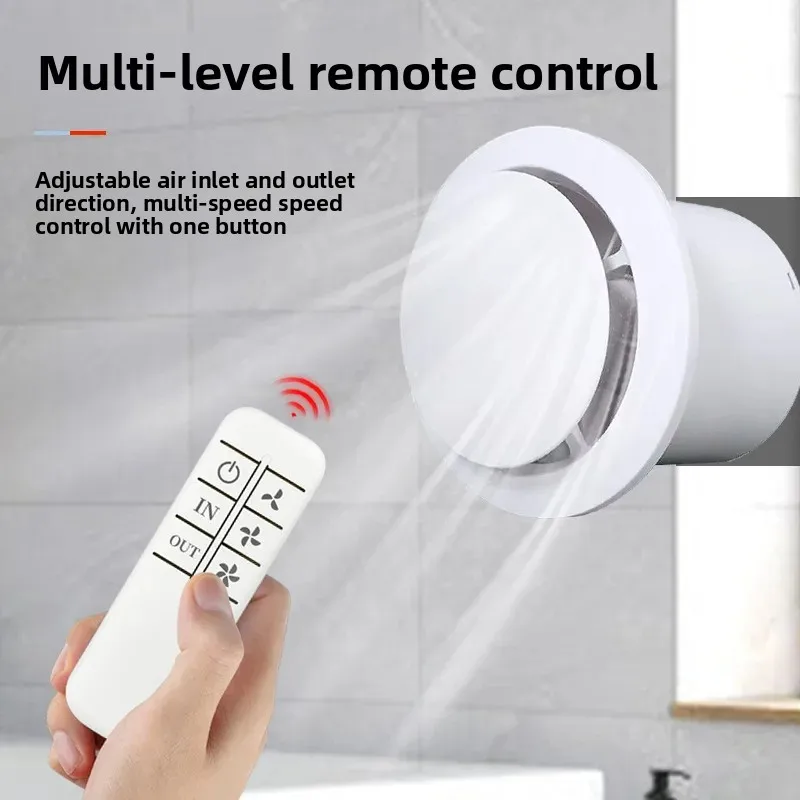 Bathroom Strong Household Ventilation Fan Two-way Wall Ventilation