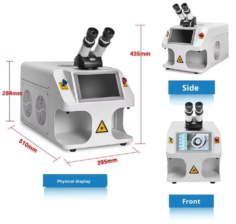 新型卓上溶接機、金銀宝飾品、眼鏡、義歯、小物スポット溶接に最適