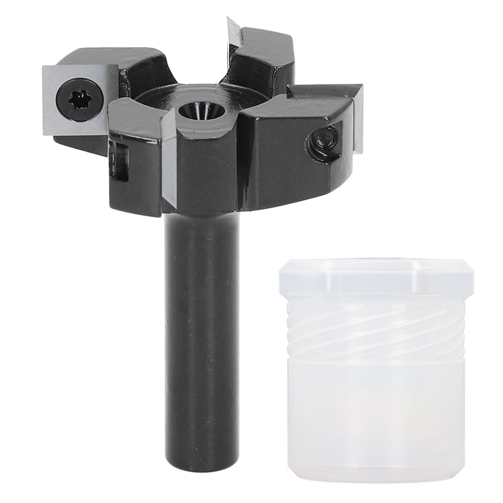 

Spoilboard Surfacing Router Bit 4 Wing 2 Inch Insert Slab Flattening Router Bit with 12mm Shank