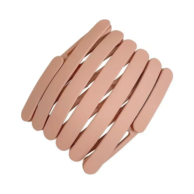 عصابة شعر قابلة للطي للنساء، بسيطة غير قابلة للانزلاق، عصابة رأس عصرية للفتيات