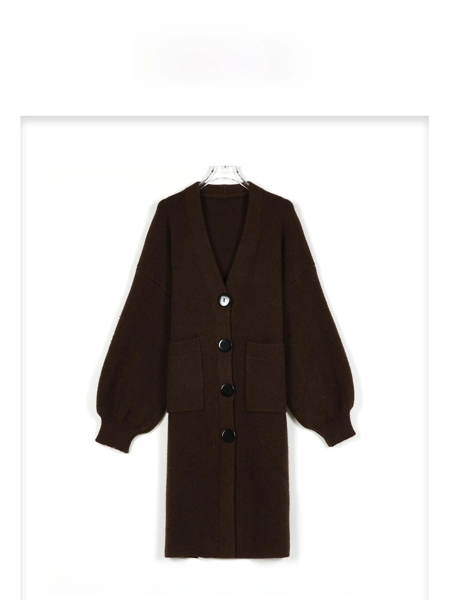 

Loose Long Open Cardigan with Big kets Autumn Winter New Sle Women's Knitted Sweater Comfortable Slouchy Sle Casual Chic