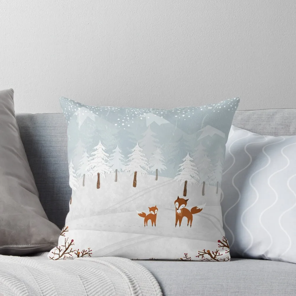 Snowstorm Throw Pillow Cushion Cover For Sofa Cushions Cushions For Sofa pillow