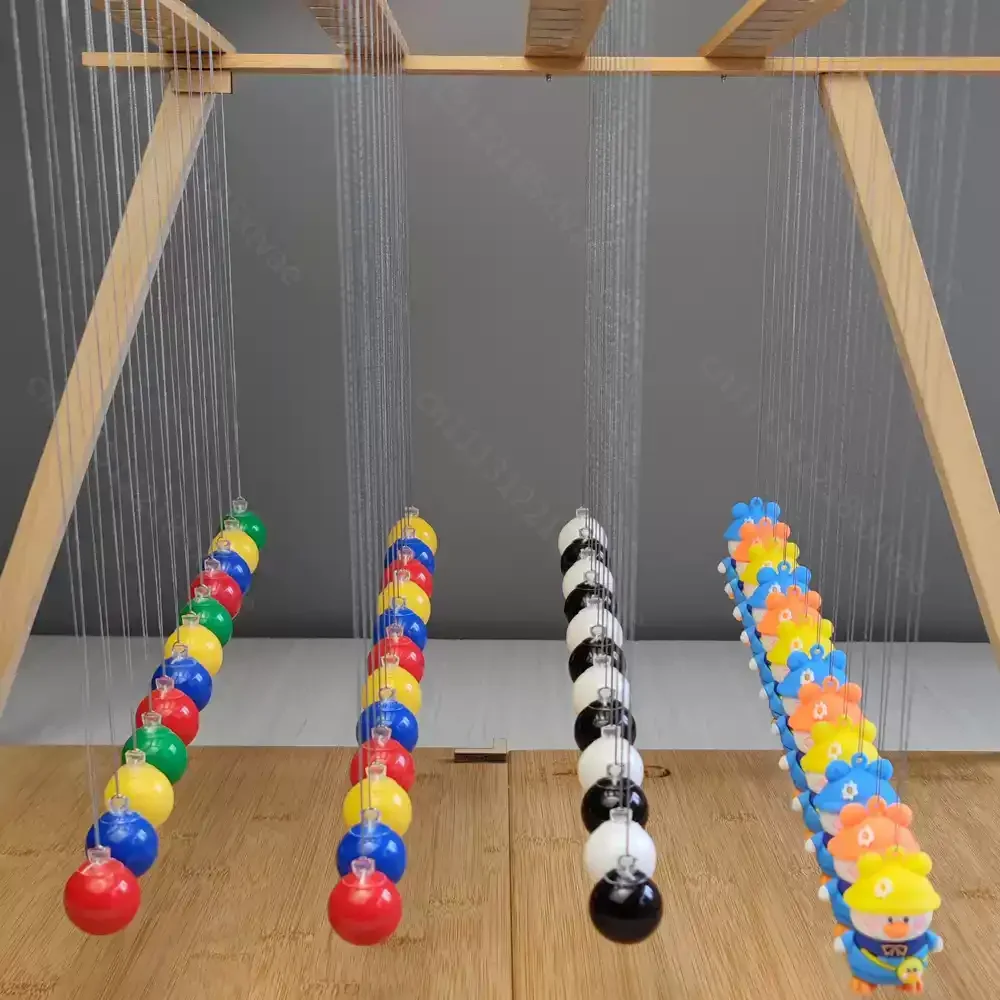 For Snake Pendulum Wave Experiment Newton Pendulum Teaching Tool 12 Balls Physics Science Educational Toy Gift for Kids