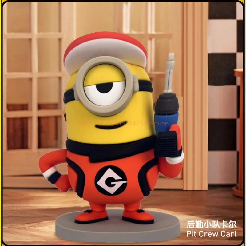 Despicable Daddy 4 Hot Selling Minions Toys Handmade Blind Box Movie Accessories Co branded Doll Doll Car Ornament Butt Cannon