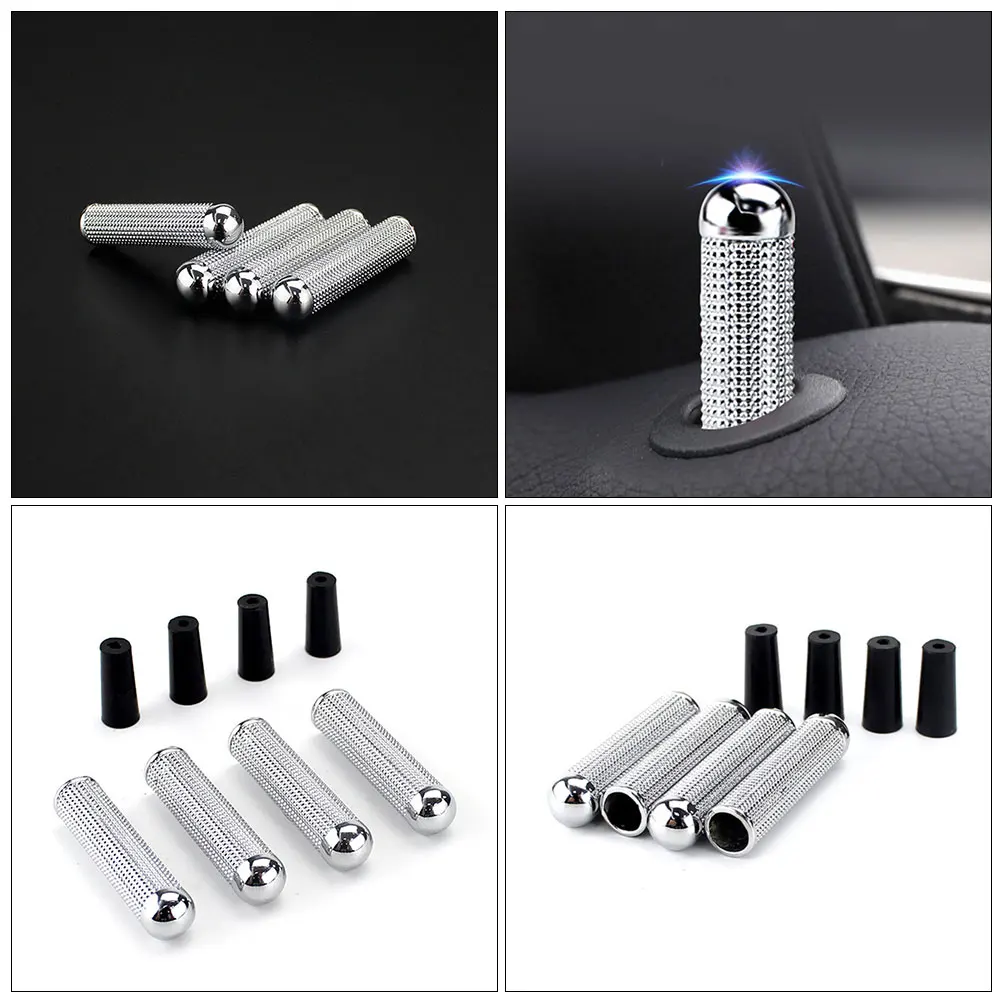 

4pcs Car Door Lock Pins Zinc Alloy Long lasting Universal Auto Parts Easy Installation Versatile Compatibility Secure Fit