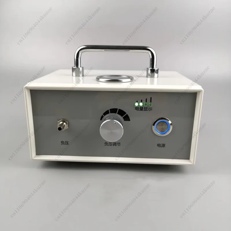Oil-Free Mini Diaphragm Vacuum Pump, Adjustable Pressure Electric Suction Filter Pump, AC 100-240V 10L/min