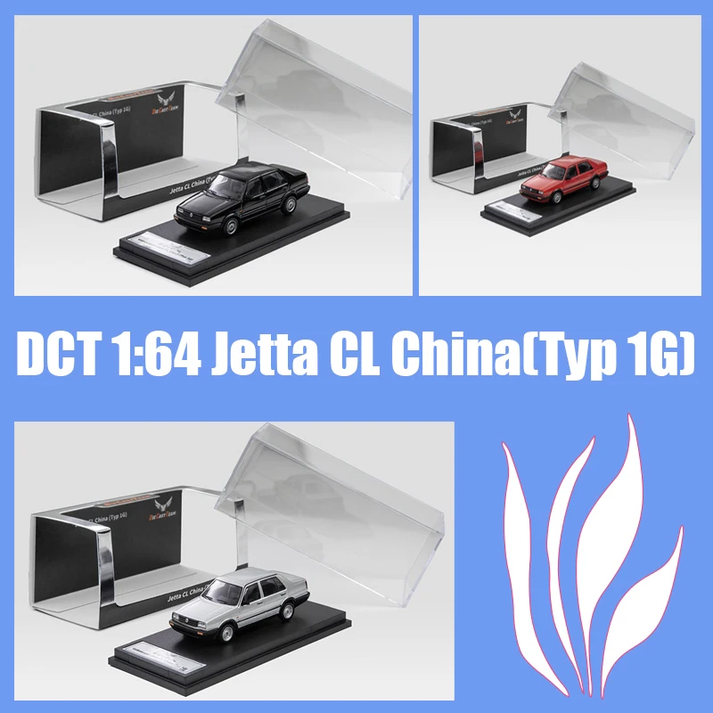 DCT Diecast Alloy 1:64 Scale Jetta CL China(Typ 1G) Car Model Static Collection Decorated Christmas Gifts Holiday Gifts Toys