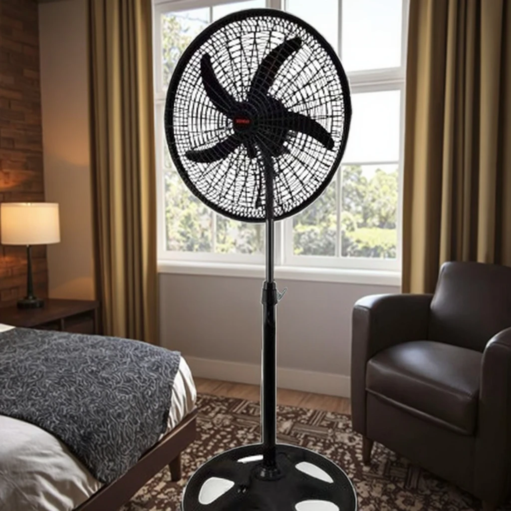 家庭用スクリーン用タッチセンサータワー&ペデスタルファン振動スマート電動ブレードレス換気扇