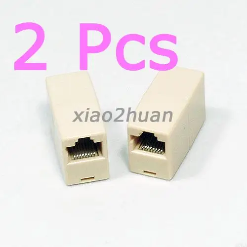 Q0KA RJ45 Ethernet Extension Cable LAN Cable Extender Patch Cord Connector for PC Computer Laptop Connector Adapter