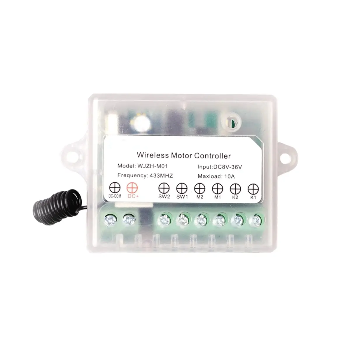 

(ABAB) 12В 24В 36В DC-мотор с дистанционным управлением для выдвижных дверей, штор, электрических приводов и линейных актуаторов