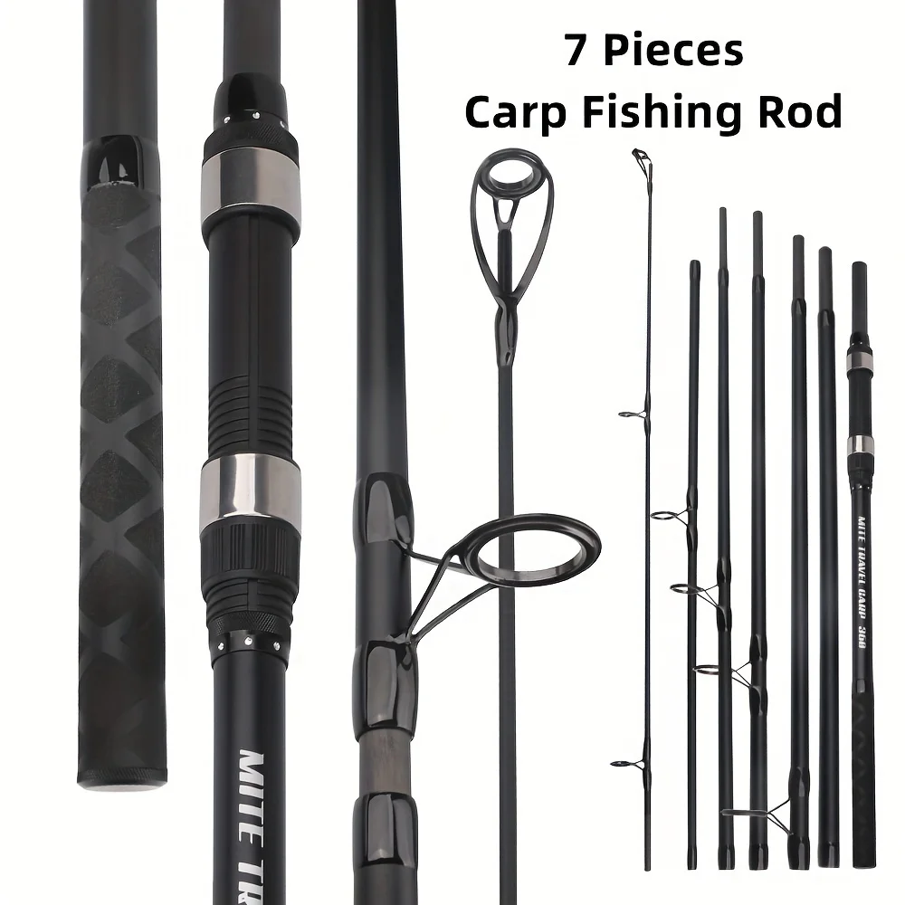 Fishing Rod Surf - 7피스 서핑 스피닝 낚싯대, 11.8ft/360cm, 해수용,