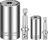 SenNan Multifunctional 7 to 19mm Magic Socket Multi Purpose Wrench Extension Rod Electric Hand Drill Screw Tool Set