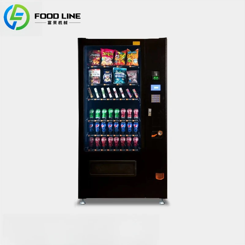 

Customized Vending Machine Snack and Beverage Combo Vending Machine Suitable for Shopping Malls and Office Buildings.