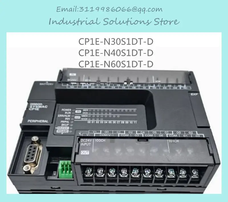 

New Original Programable CP1E-N30S1DT-D CP1E-N40S1DT-D CP1E-N60S1DT-D PLC Waranty 1 Year