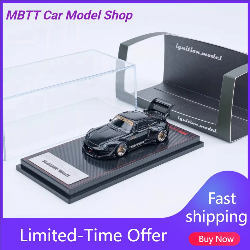 

НОВАЯ модель IG/Ignition 1:64 RWB 993 Black IG3870, литая под давлением модель автомобиля