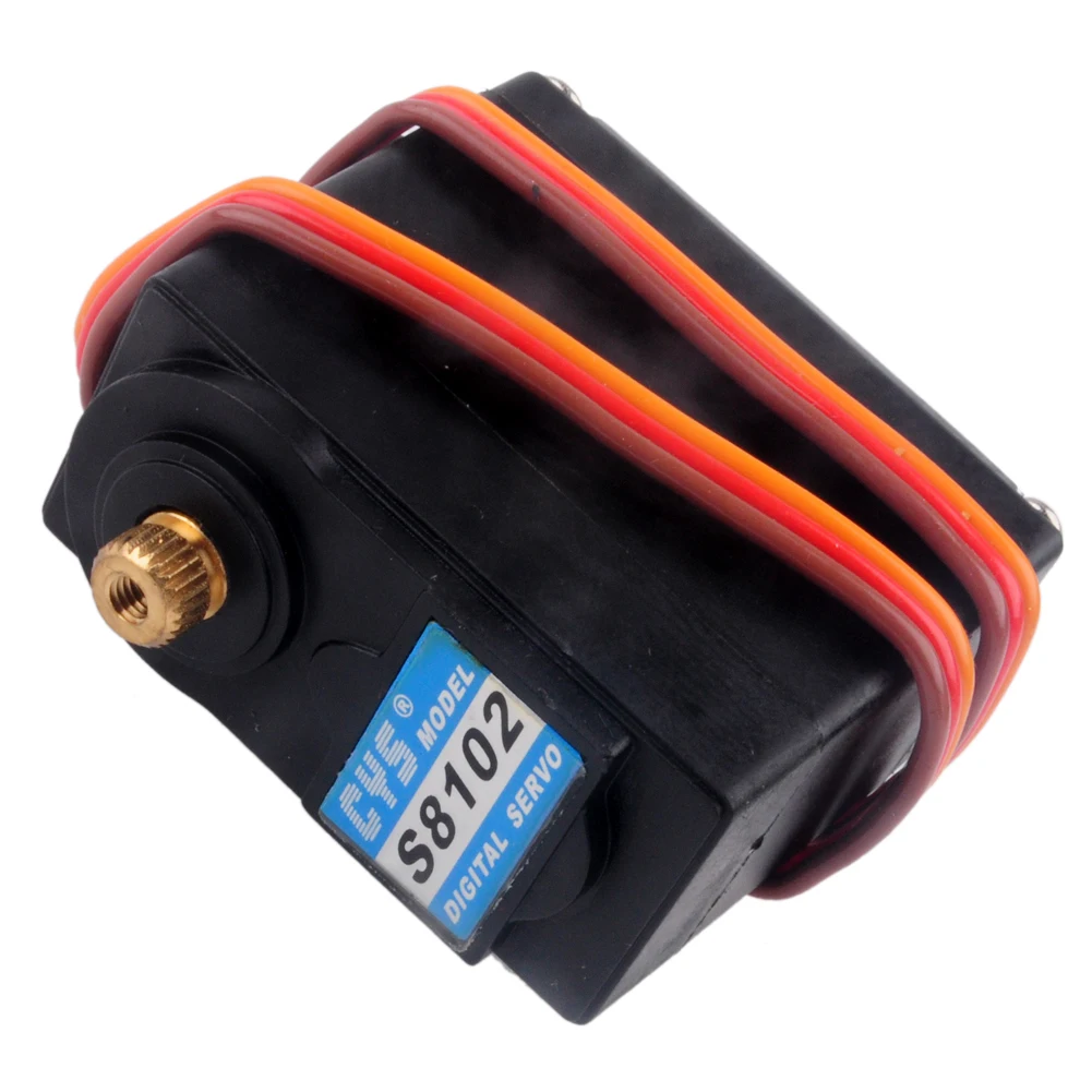 Metal Gear Servo Motor para Robótica, Servo para Robô, Avião, Helicóptero, 180 Graus, S8102, 13kg