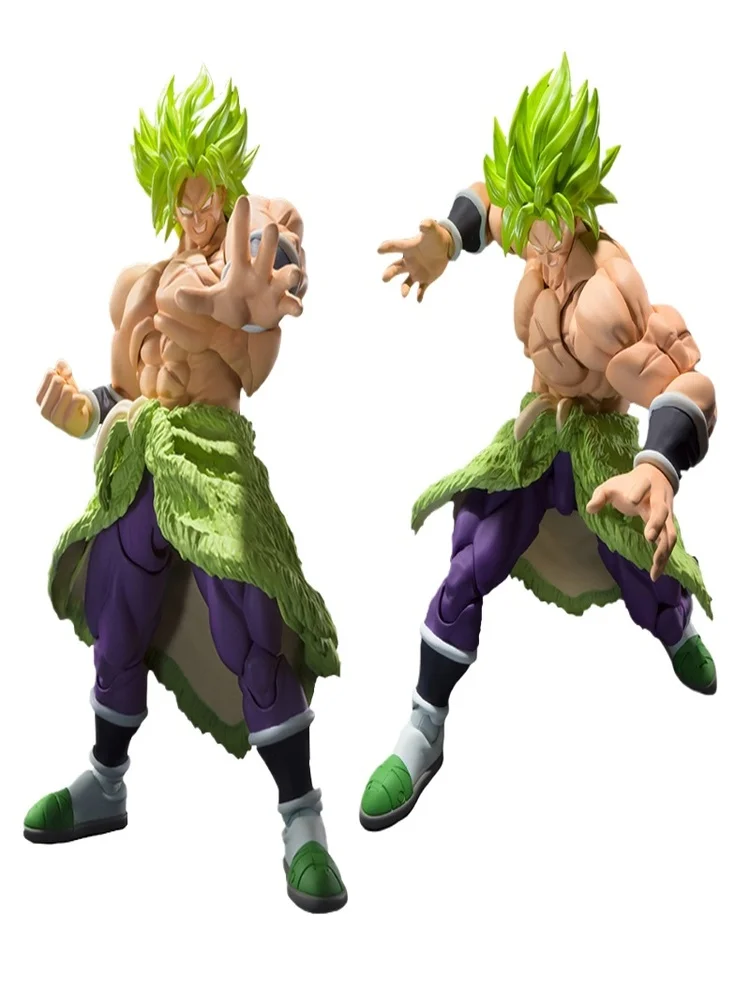 Original Bandai Dragon Ball Z Anime Figur SHF Super Theater Edition Broli Anime Actionfiguren Modellspielzeug für Kinder
