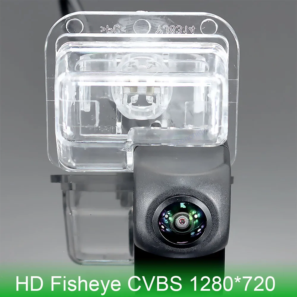 HD CVBS Fish Eye Vehicle Backup Reverse Camera For Mazda Cx-5 CX5 KE 2015 2016 2017 Car Rear View Camera OEM Original car screen