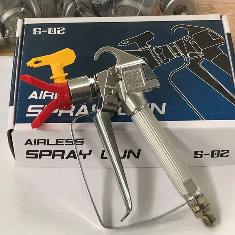 Industrial-grade high-pressure airless spray coating machine General parts spray gun with nozzle paint spray gun