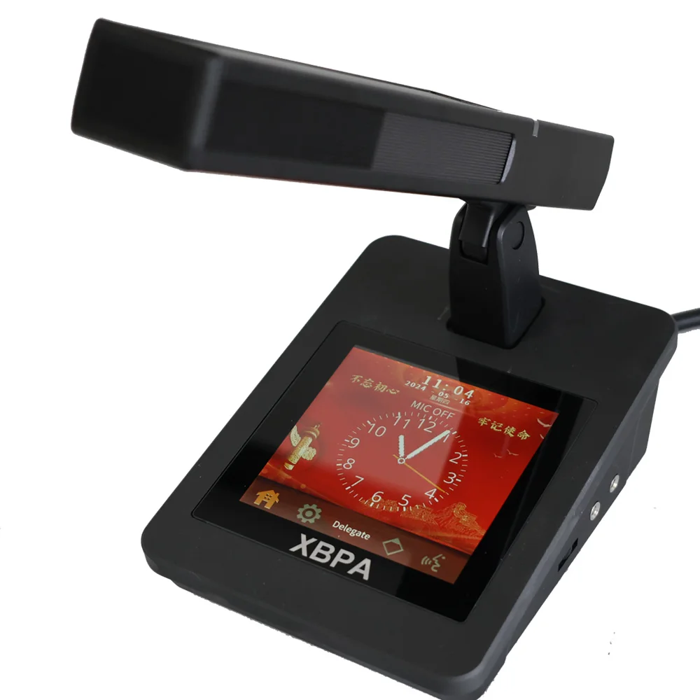 Professional Full Set of Digital Conference System with Microphone Host Power Amplifier Speaker-for Conferences