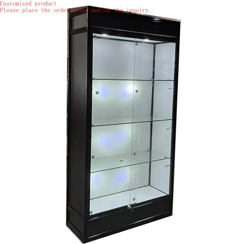 

Custom.2023 Tobacco Store Display Counter Dispensary Smoke Shop Furniture Design Smoke Shop Glass Showcase