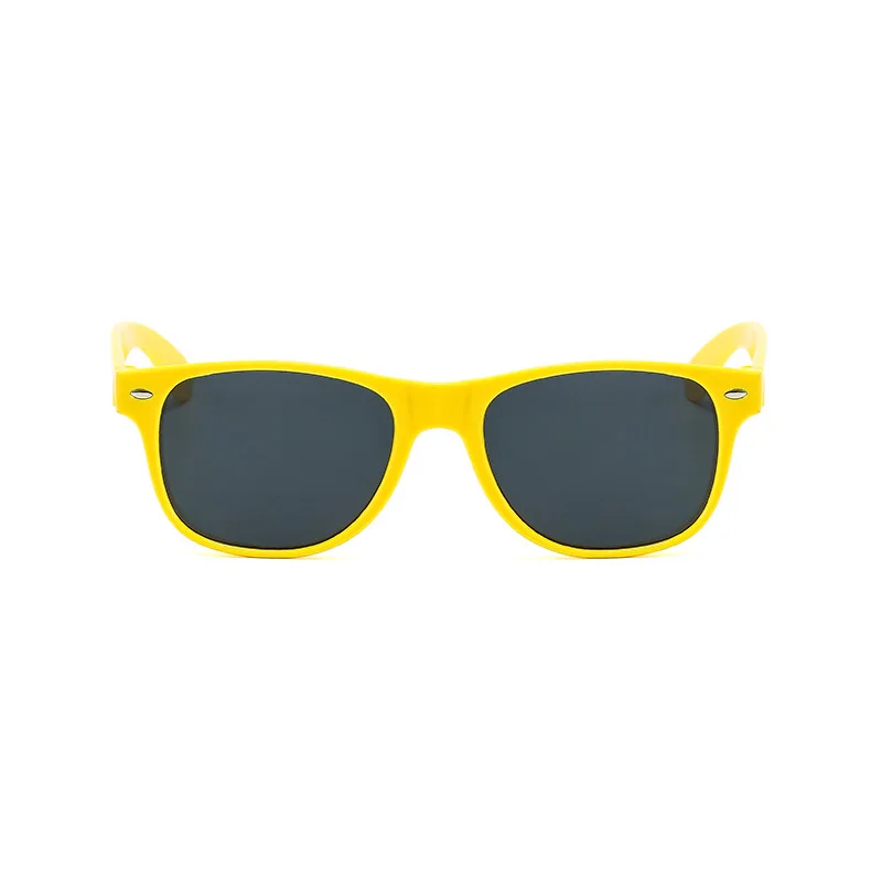 Shonemes 2pcs Classic Square Sunglasses Multiple Color Men Women Shades Outdoor Yellow Orange Red Green Party Sun Glasses