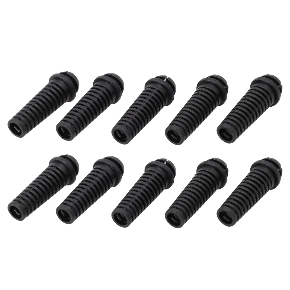 10X6mm Cable Gland Connector Rubber Strain Relief Cord Sleeve Suitable for Aviation and Power Tool Wires with Polyamide Material