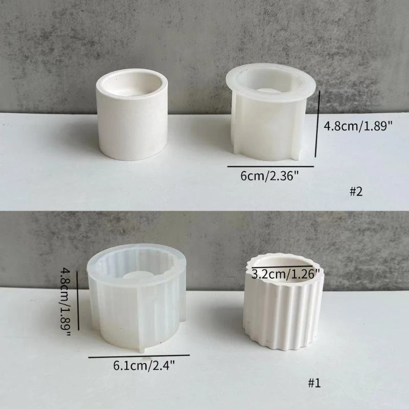 حامل شموع بمرآة مستديرة مصنوعة يدويًا، كوب شمع الشاي لحفل المباركة