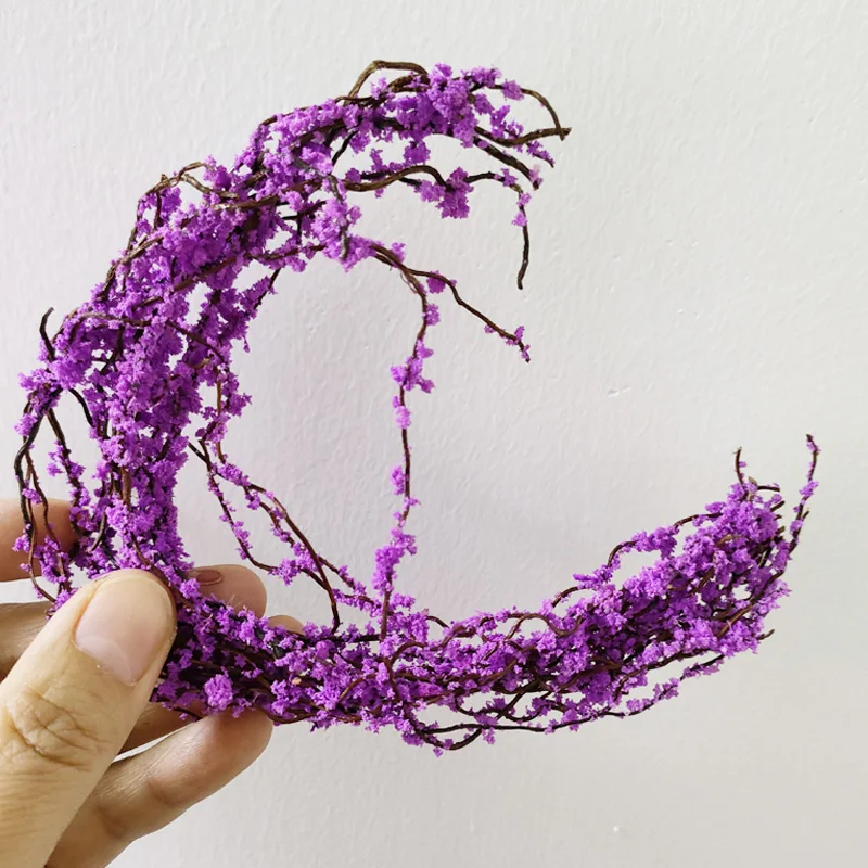 โมเดลต้นไม้แห้งจำลอง วัสดุสำหรับทำรั้ว ฉากบ้าน งานฝีมือ ตกแต่งโต๊ะทราย วัสดุสำหรับทำไม้เลื้อยปีน