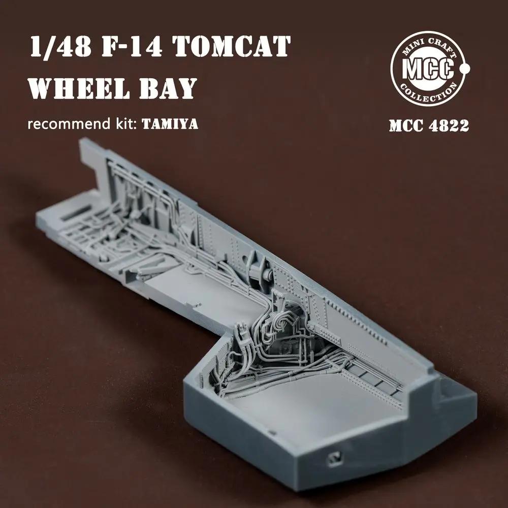 MCC 4822 1/48 F-14Tomcat Wheel Bay for TAMIYA - Upgrade Detail Set