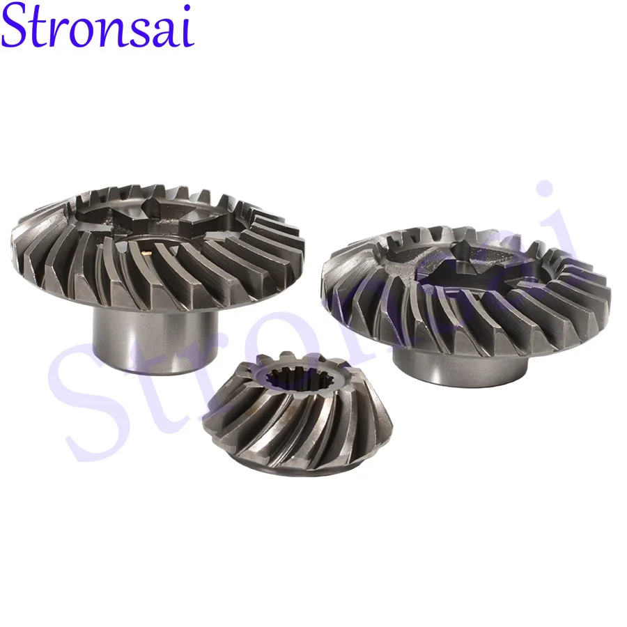 Gear Set for Yamaha 4 Stroke 60HP Boat Engine 69W-45551-00 69W-45560-00 62Y-45571-00 Outboard Accessories