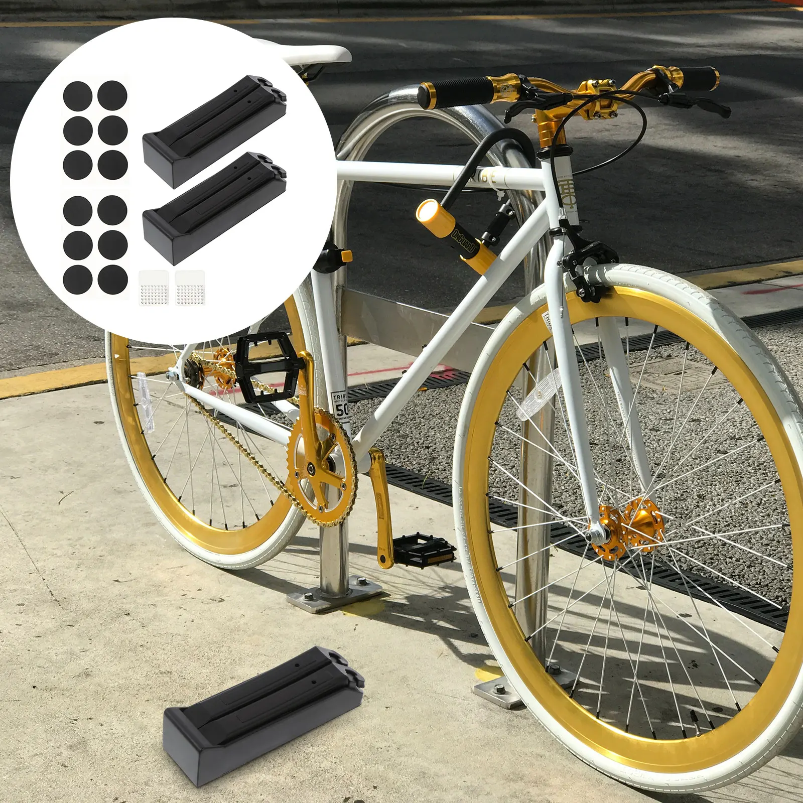 

2 Sets Tire Tool Set Portable Lightweight Practical For Road Bike Cycling Tools Accessories Tyre Repair Kit Outdoor
