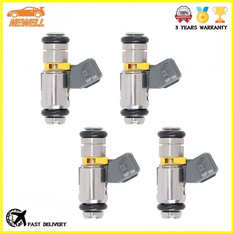 

4pcs IWP098 75112098 8200058379 Fuel Injector For Renault Laguna II Grandtour 2.0 16V Espace IV 2.0 Megane II 2.0 16V 2002-2017