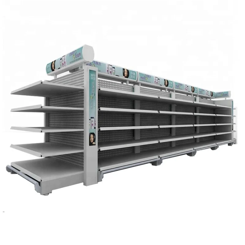 custom.Heda Supermarket Gondola Display Rack Supplier Grocery Store Used Shelves Sale