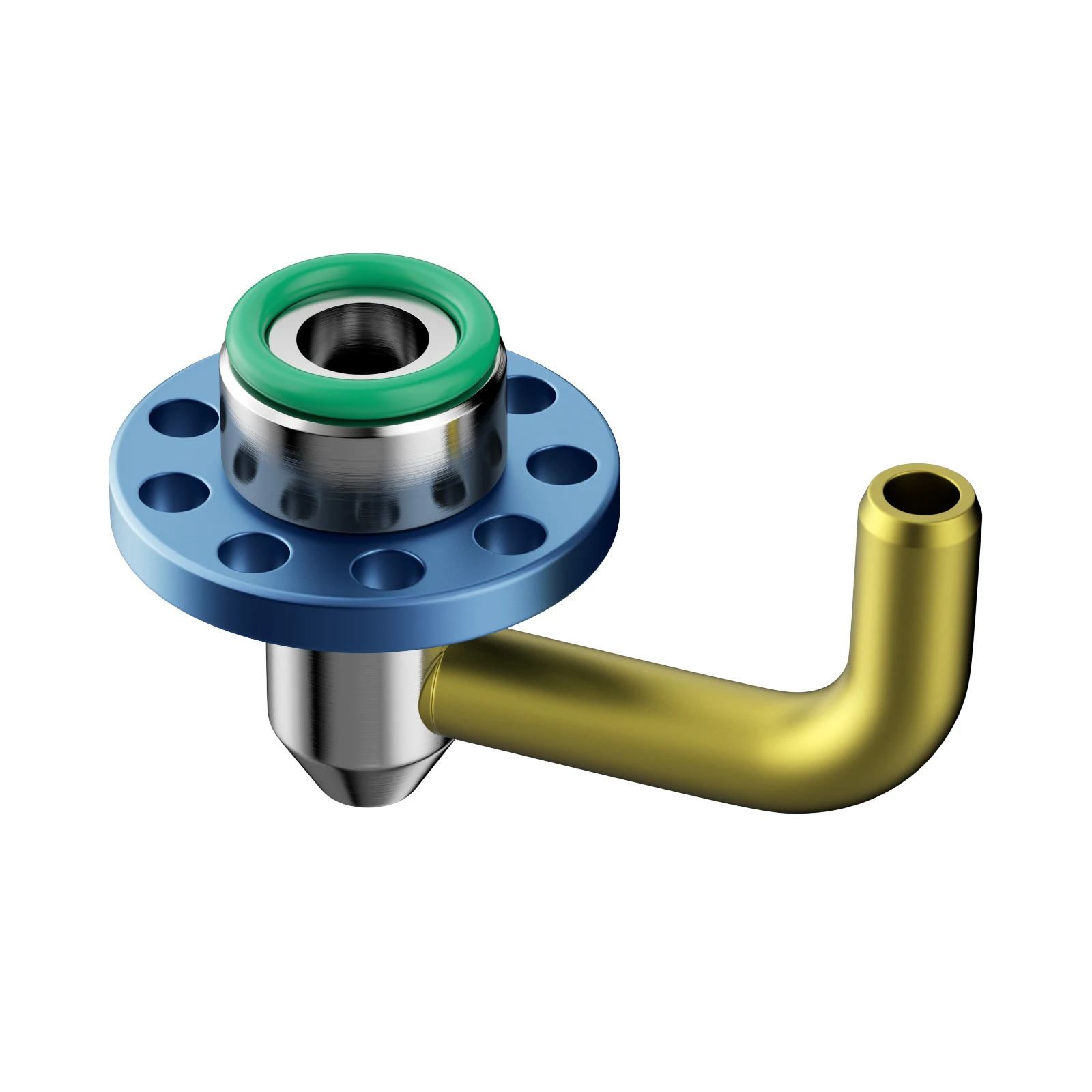High Speed Air Assist Full Metal Structure Fits S9 Lasers Easy to Install Laser Engraving S9 Air Assist Nozzle Kit