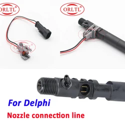 FUEL INJECTION For DELPHI EURO3/4/5 EJBR04501D Common Rail Injector Nozzle EJBR03401D Nozzle Connection line FOR SSANGYONG