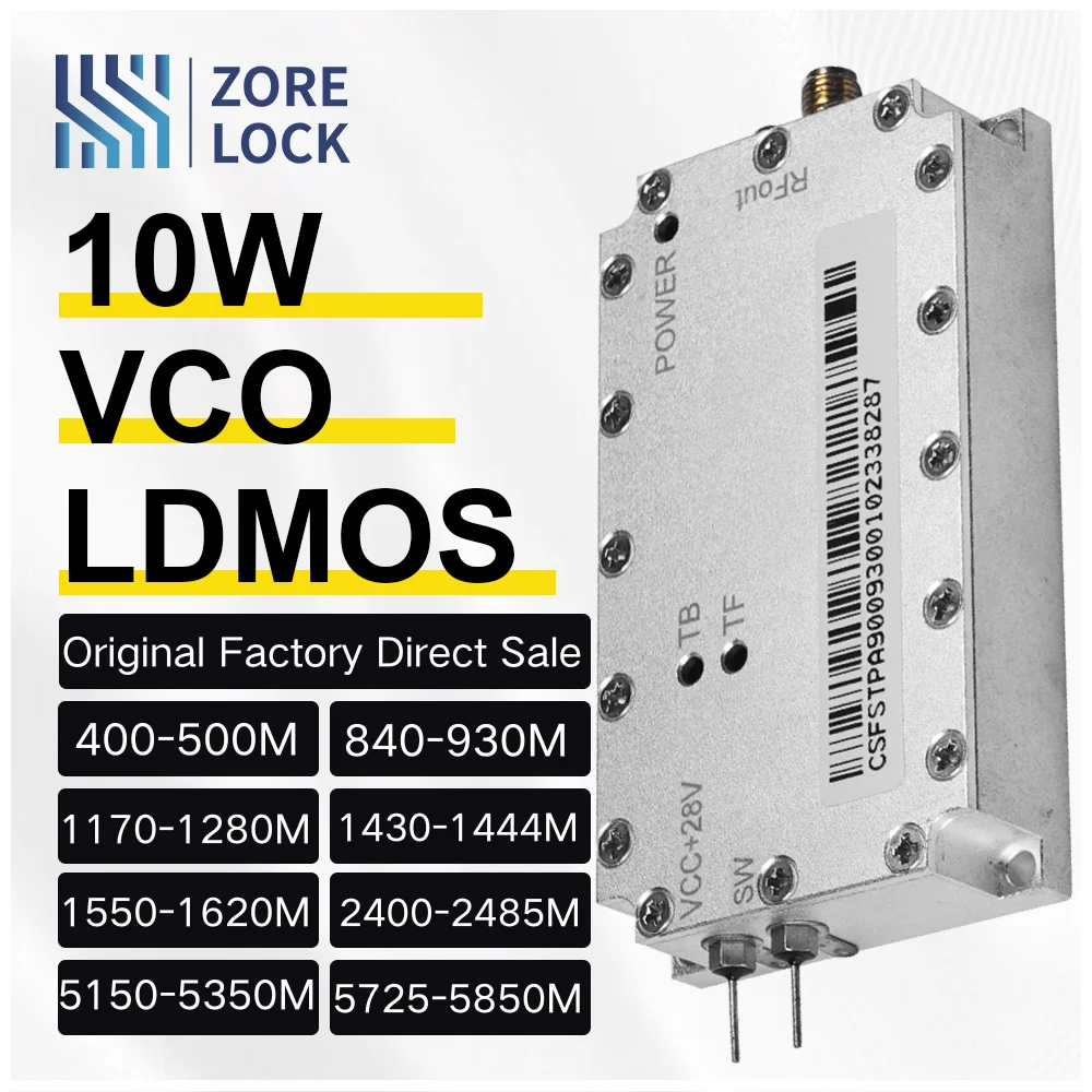 High Quality 5.8G 1.5G 700M 1.4G 10W VCO    Power Amplifier