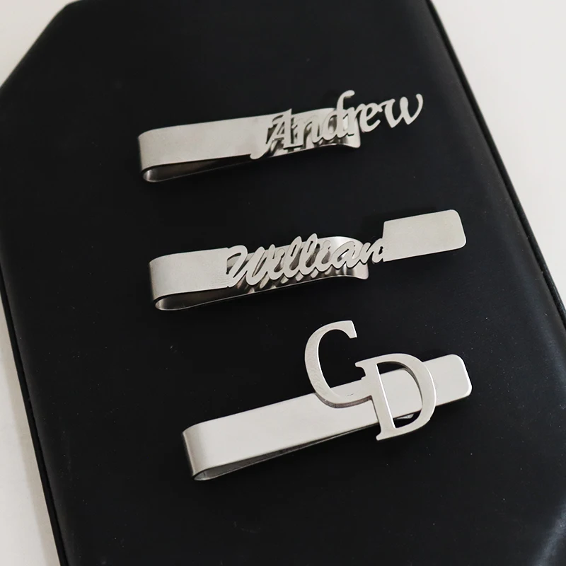DIY Letter Name Pattern 4.8 * – Tie Clip Silver recenzja i cena