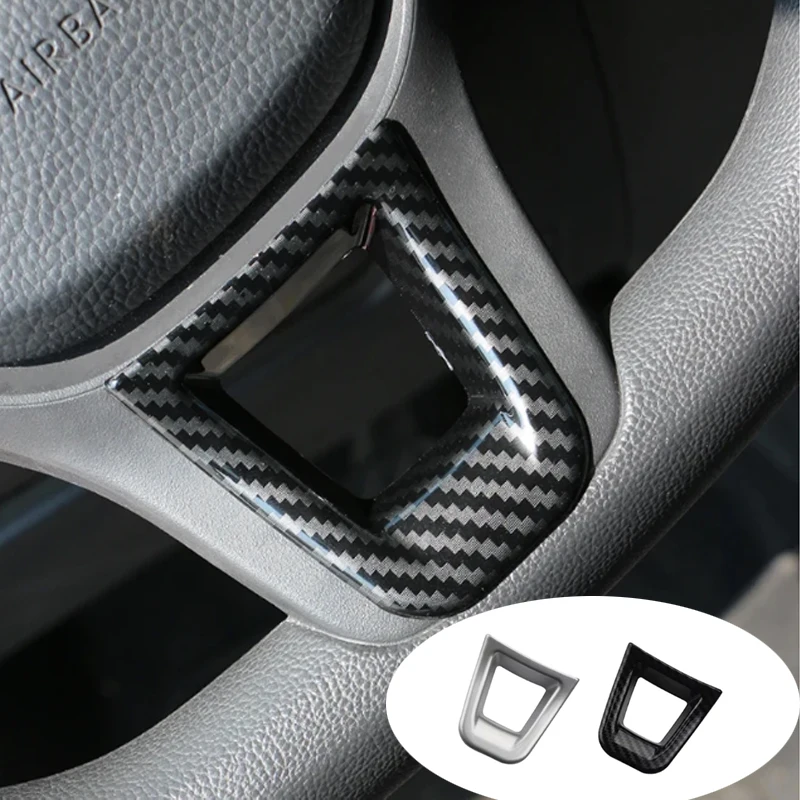 Panel decorativo para volante, embellecedor para Volkswagen VW Polo FOX Jetta MK6 7 Arteon T-ROC Amarok Tiguan MK2 Golf 7