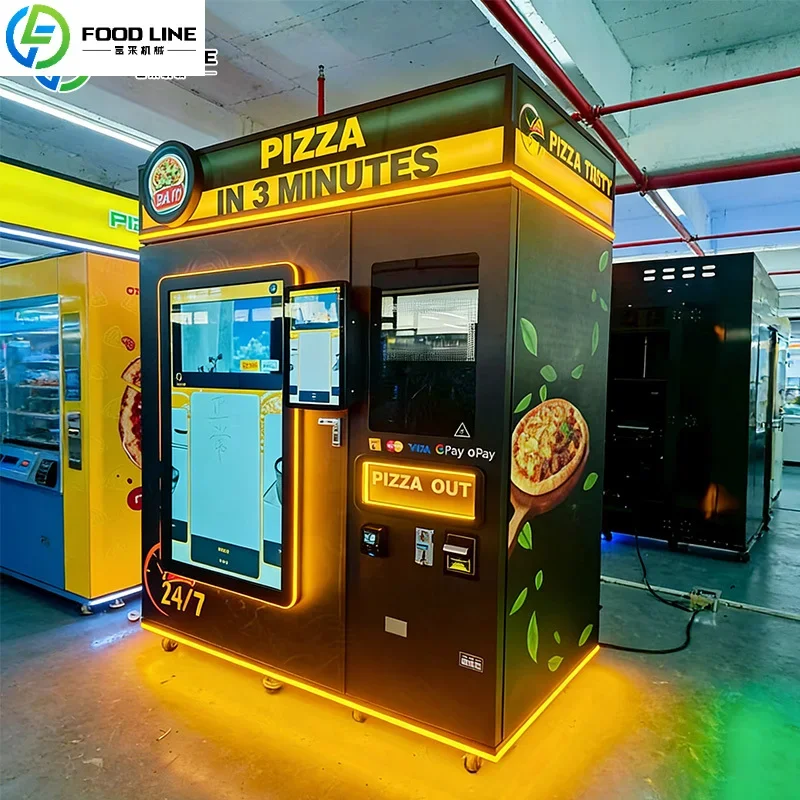 Hot Pizza Vending Machine Pizza Carton Vending Machine Pizza Vending Machine Automatic