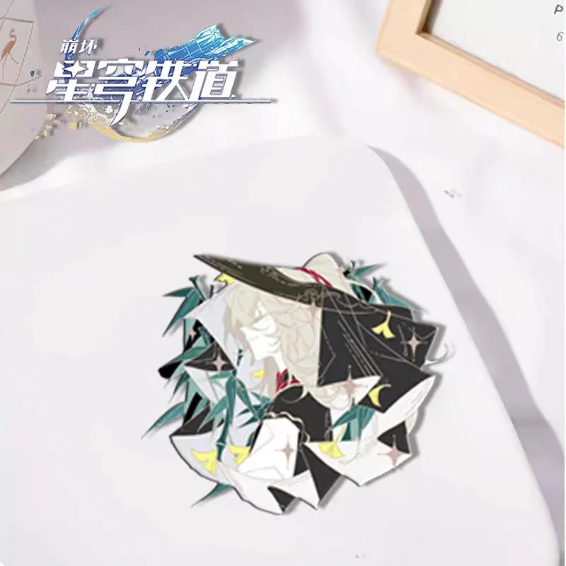 Anime Honkai: Star Rail Sunday Argenti Cosplay  Acrylic Badge School Bag Pendant Brooch  Ambitus