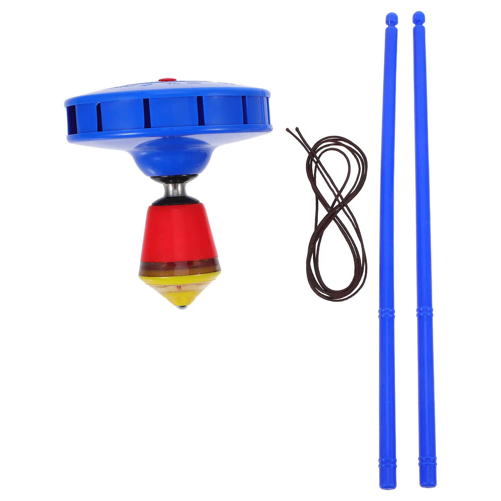 Yoyo Diabolo chino para niños, de un solo extremo, absorbente de golpes, diversión al aire libre, habilidad de plástico, Spinning Top, malabarismo, truco de Fitness, Yo-Yo