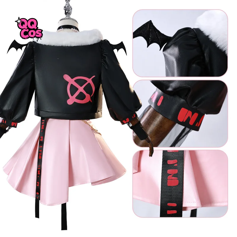 الظاهري المعبود لوه Tianyi تحت الأرض روك تأثيري حلي هالوين كرنفال حفلة عيد الميلاد لعب دور الملابس الملابس QQ كوس