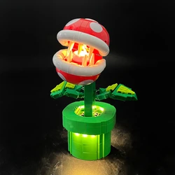 BYB LED Light Kit For 71426 Piranha Plant Building Blocks Decorative Lamp Remote Control Not Include  Building