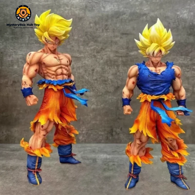 

30cm Dragon Ball Figure Son Goku Figurine Super Saiyan Goku Anime Statue Collection Dragon Ball Model Toy Kid Halloween Gift